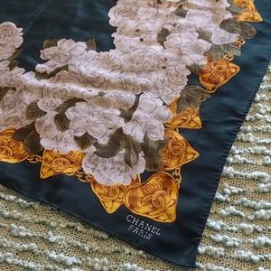 Hunter Floral Chanel Scarf